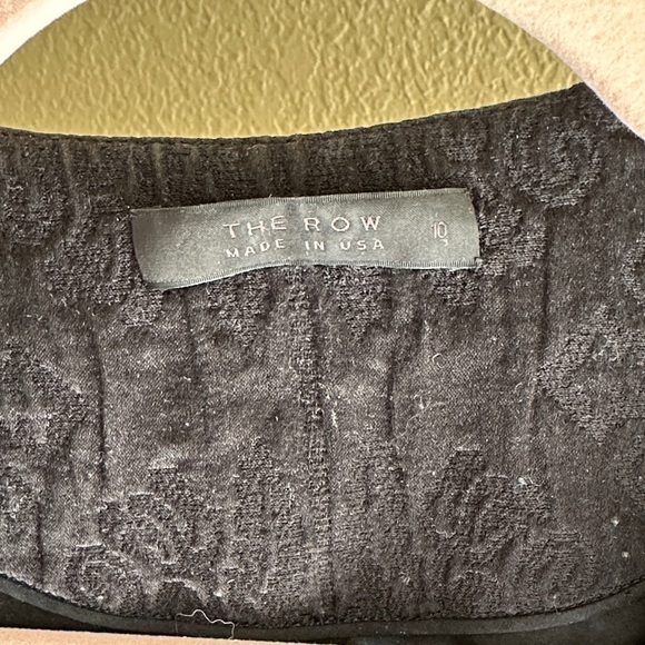 Vintage The Row Black Textured Blazer - Picture 2 of 10